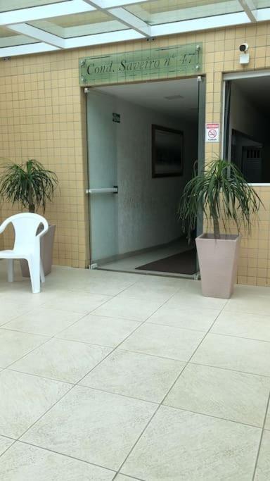 Апартаменты Kit Na Tupi, Frente Mar, Vaga Garagem Rotativa Прая-Гранди Экстерьер фото